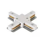 Соединитель X-образный (однофазный) Crystal Lux CLT 0.211 09 WH