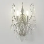 Бра Crystal Lux ESMIRALDA AP2 SILVER 0524/402 от ImperiumLoft