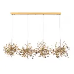 Подвесная люстра Crystal Lux GARDEN SP3х4 L1600 GOLD
