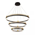 Подвесная люстра Crystal Lux FERNANDO SP158W LED BLACK/GOLD