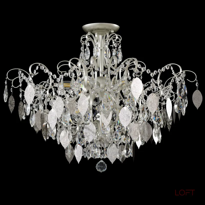 Светильник потолочный Crystal Lux ESMIRALDA PL9 SILVER 0524/109 от ImperiumLoft Светильник потолочный Crystal Lux ESMIRALDA PL9 SILVER 0524/109 от ImperiumLoft