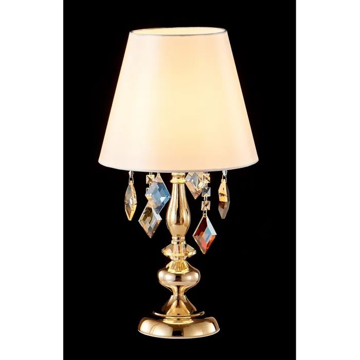 Настольная лампа Crystal Lux MERCEDES LG1 GOLD/COLOR от ImperiumLoft