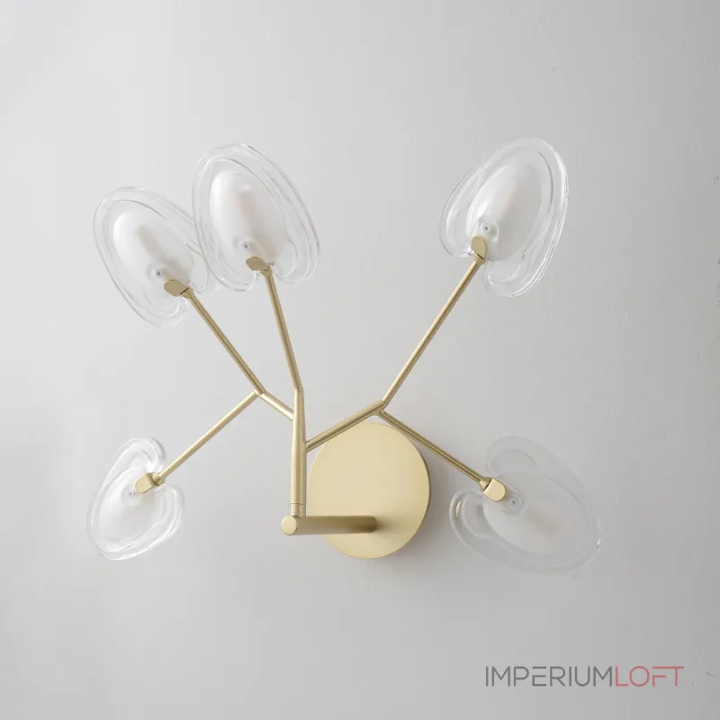Бра Crystal Lux SOLE AP5 GOLD от ImperiumLoft Бра Crystal Lux SOLE AP5 GOLD от ImperiumLoft