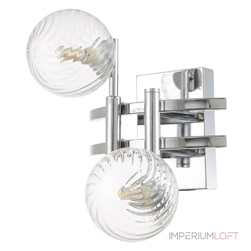 Бра Crystal Lux LUXURY AP2 CHROME