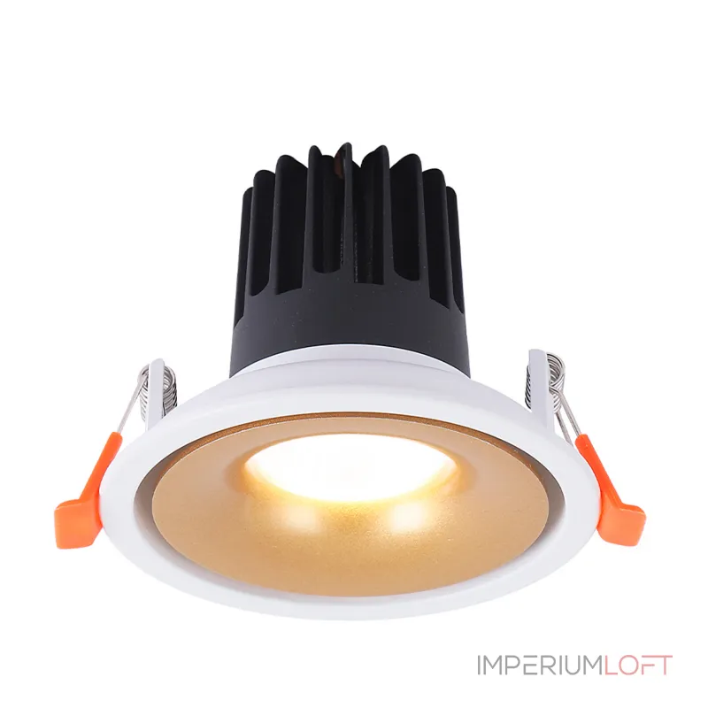 Светильник встраиваемый Crystal Lux CLT 005C98 WH-GO 4000K