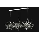 Подвесной светильник Crystal L ux GARDEN SP3х3 L1200 CHROME