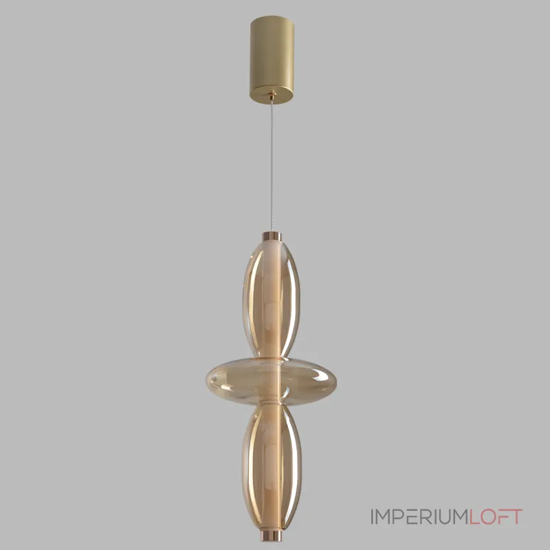 Подвесной светильник Crystal Lux QUASAR SP14W LED AMBER 3790/214