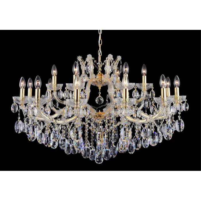 Люстра Crystal Lux HOLLYWOOD SP12+6 GOLD от ImperiumLoft