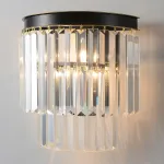 Бра Crystal Lux MAXIME AP2 BLACK от ImperiumLoft
