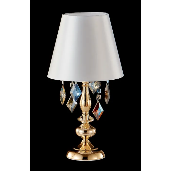 Настольная лампа Crystal Lux MERCEDES LG1 GOLD/COLOR от ImperiumLoft