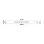 Соединитель гибкий (однофазный) Crystal Lux CLT 0.211 05 WH