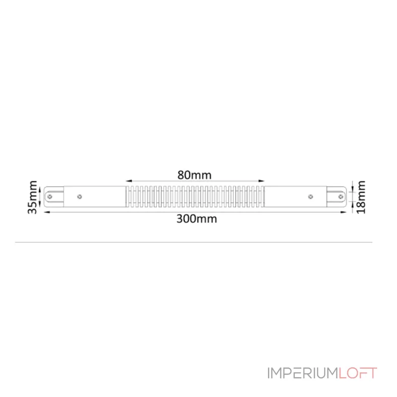 Соединитель гибкий (однофазный) Crystal Lux CLT 0.211 05 WH