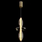 Подвесной светильник Crystal Lux QUASAR SP14W LED AMBER 3790/214