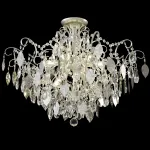 Светильник потолочный Crystal Lux ESMIRALDA PL9 SILVER 0524/109 от ImperiumLoft