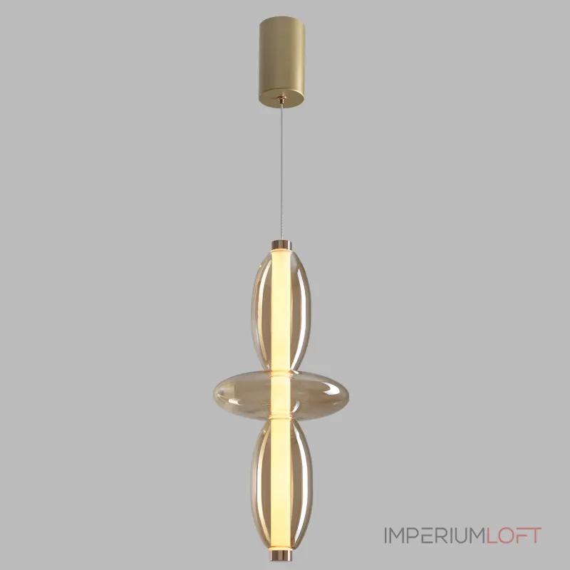 Подвесной светильник Crystal Lux QUASAR SP14W LED AMBER 3790/214