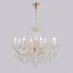 Подвесная люстра Crystal Lux CRISTELLE SP8 GOLD