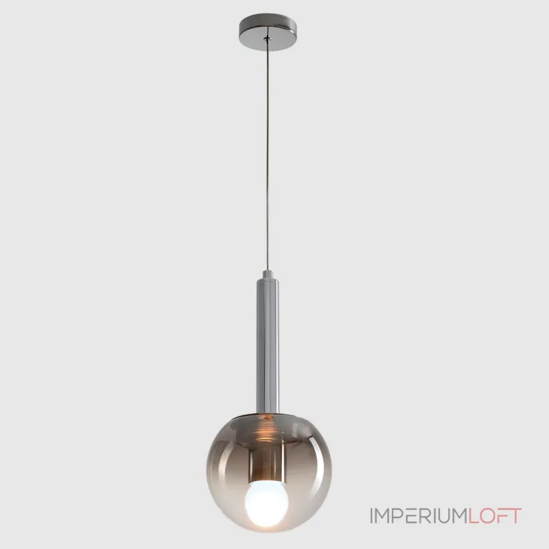 Подвесной светильник Crystal Lux ECLIPSE SP1 D130 CHROME 3770/201.1 Подвесной светильник Crystal Lux ECLIPSE SP1 D130 CHROME 3770/201.1