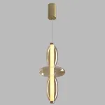 Подвесной светильник Crystal Lux QUASAR SP14W LED AMBER 3790/214