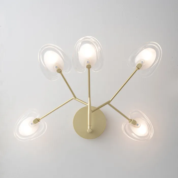 Бра Crystal Lux SOLE AP5 GOLD от ImperiumLoft