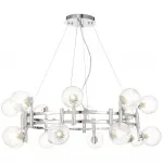 Подвесная люстра Crystal Lux LUXURY SP16 CHROME