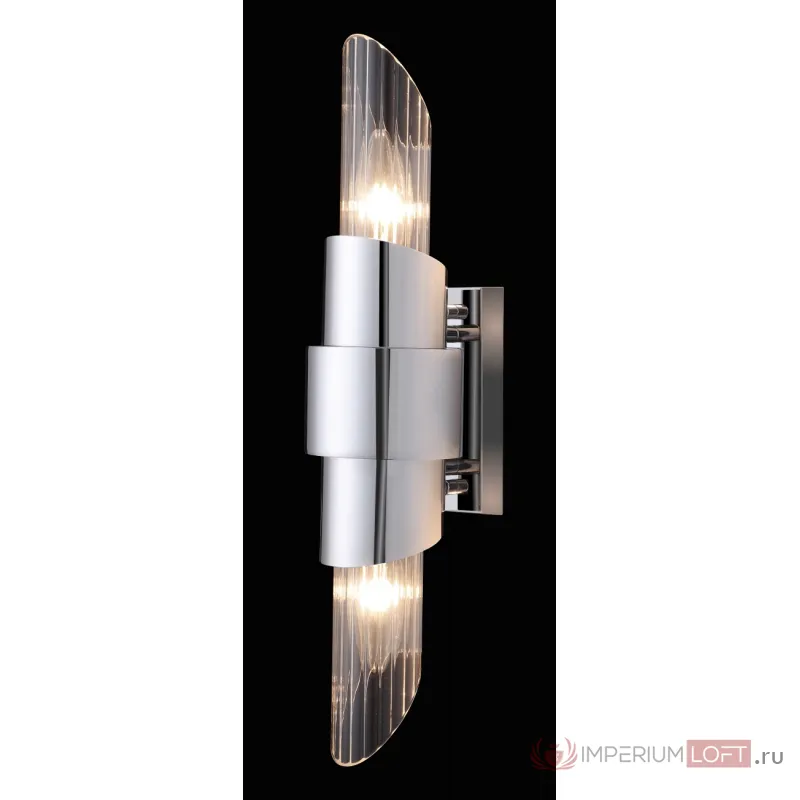 Бра Crystal Lux JUSTO AP2 CHROME от ImperiumLoft
