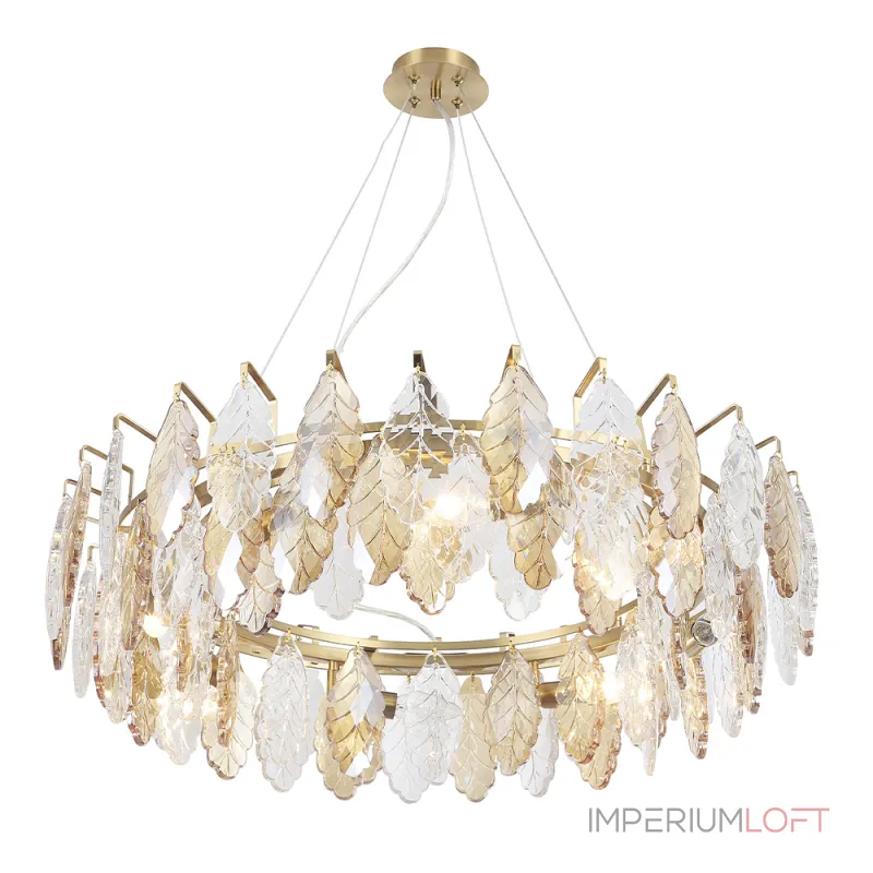 Подвесная люстра Crystal Lux TREVI SP8 BRASS Подвесная люстра Crystal Lux TREVI SP8 BRASS