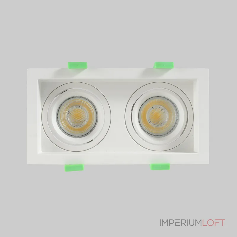 Светильник встроенный Crystal Lux CLT 068C2 WH