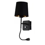 CRYSTAL LUX Бра Crystal Lux PABLO AP2 BLACK/BLACK-GOLD от ImperiumLoft