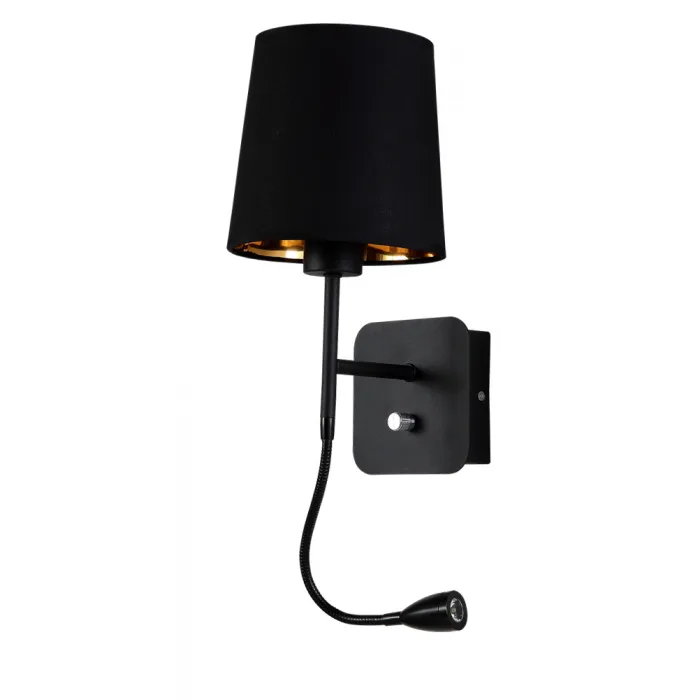 CRYSTAL LUX Бра Crystal Lux PABLO AP2 BLACK/BLACK-GOLD от ImperiumLoft