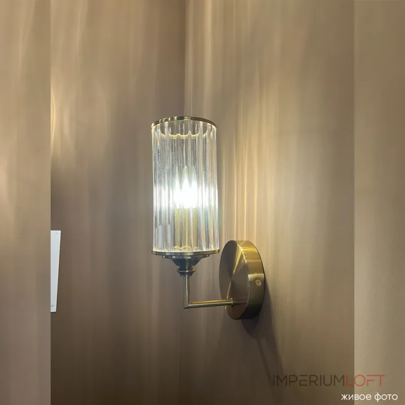 Бра Crystal Lux GLORIA AP1 BRASS Бра Crystal Lux GLORIA AP1 BRASS