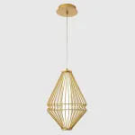 Подвесной светильник Crystal Lux CUADRA SP18W LED GOLD