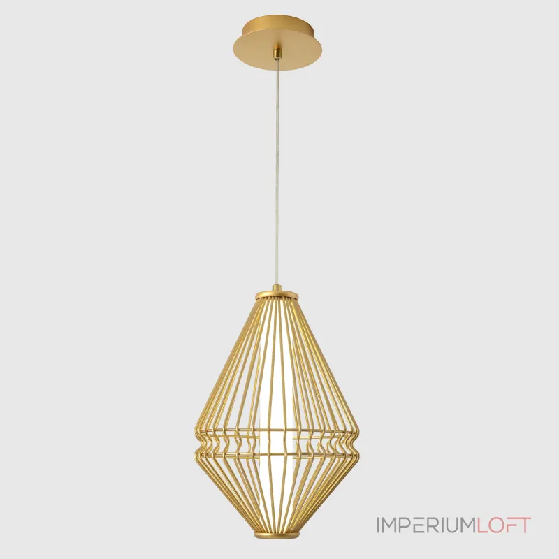 Подвесной светильник Crystal Lux CUADRA SP18W LED GOLD