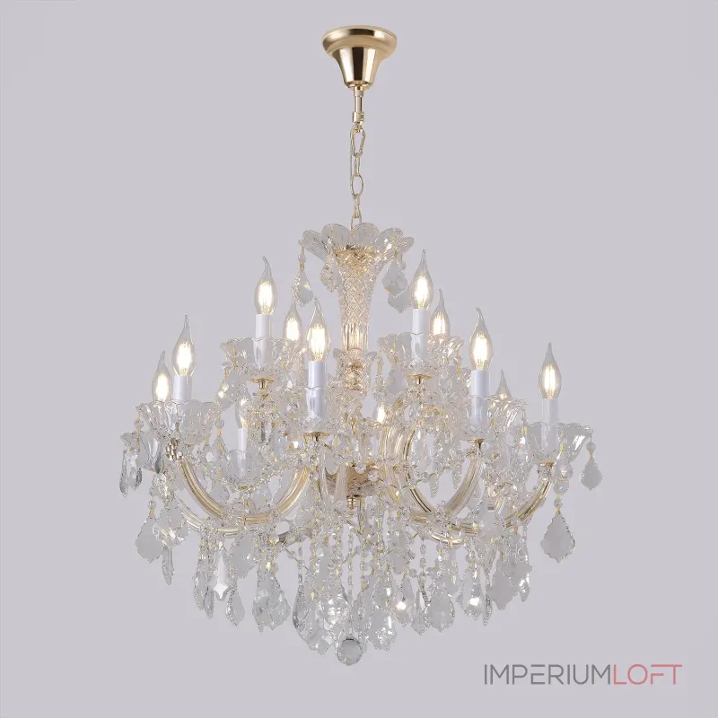 Подвесная люстра Crystal Lux CRISTELLE SP8+4 GOLD