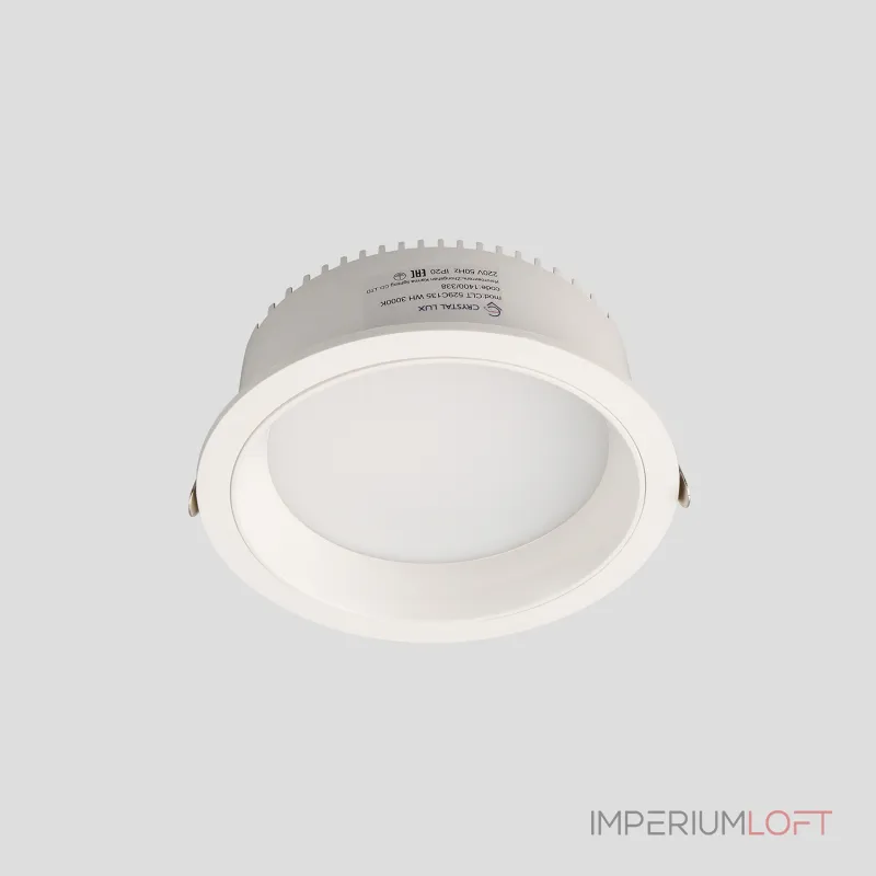 Светильник встраиваемый Crystal Lux CLT 529C135 WH 3000K Светильник встраиваемый Crystal Lux CLT 529C135 WH 3000K