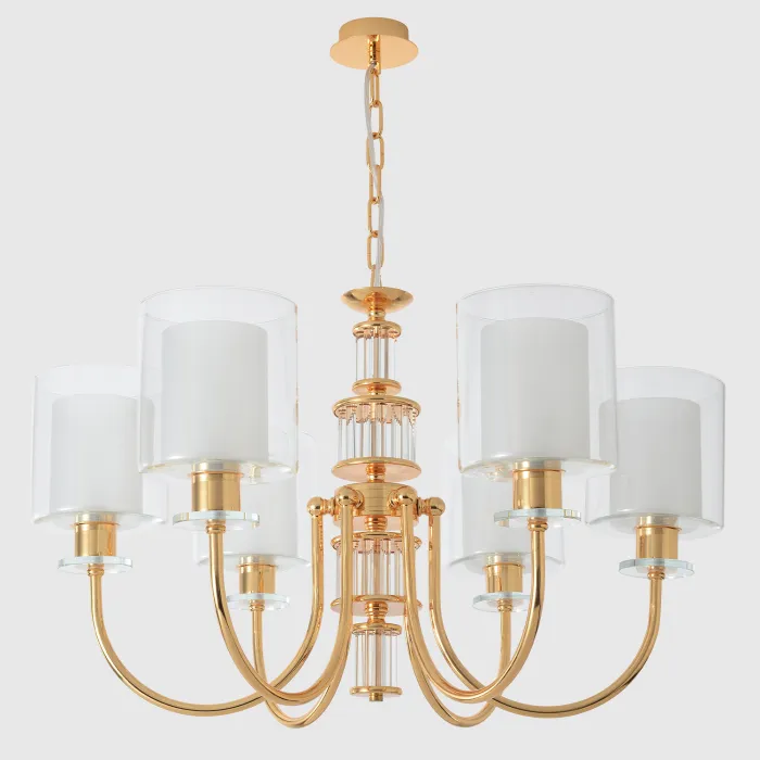 Люстра Crystal Lux ELENA SP6 GOLD от ImperiumLoft