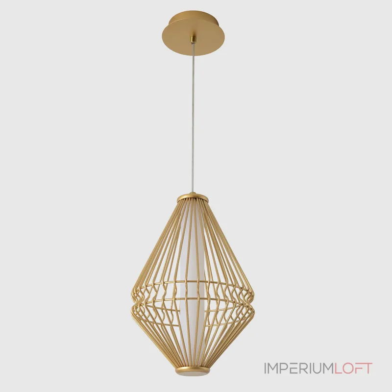 Подвесной светильник Crystal Lux CUADRA SP18W LED GOLD