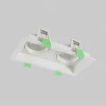Светильник встроенный Crystal Lux CLT 068C2 WH от ImperiumLoft