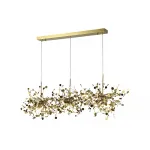 Подвесной светильник Crystal L ux GARDEN SP3х3 L1200 GOLD