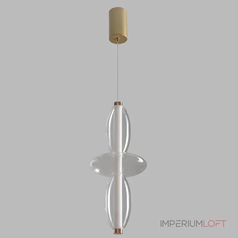 Подвесной светильник Crystal Lux QUASAR SP14W LED TRANSPARENT 3791/214