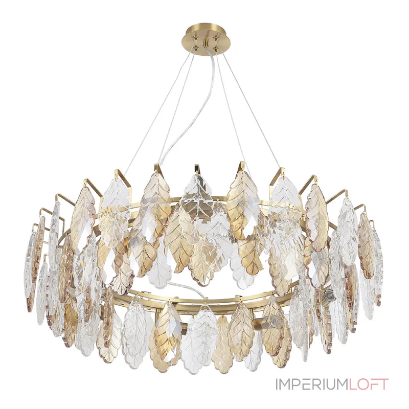 Подвесная люстра Crystal Lux TREVI SP8 BRASS Подвесная люстра Crystal Lux TREVI SP8 BRASS