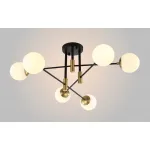 Светильник потолочный Crystal Lux FIDEL PL6 BLACK от ImperiumLoft