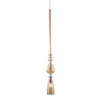 Светильник подвесной Crystal Lux LUX NEW SP1 B AMBER от ImperiumLoft