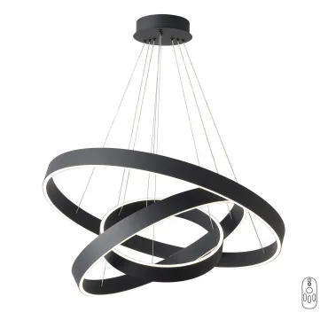 Подвесная люстра Crystal Lux TRON SP158W LED BLACK Подвесная люстра Crystal Lux TRON SP158W LED BLACK