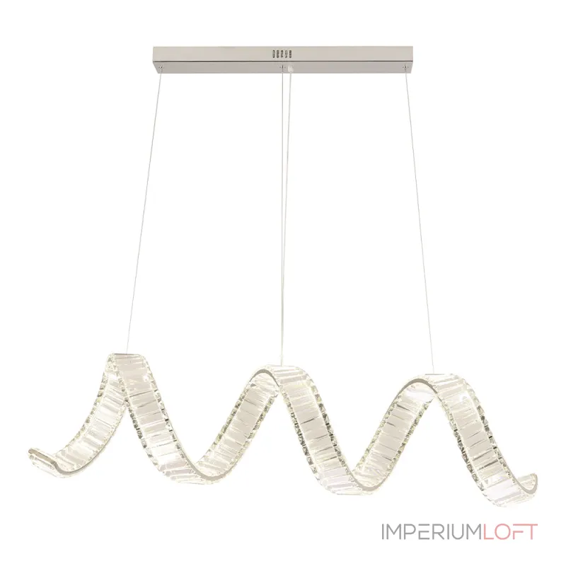 Подвесная люстра Crystal Lux MUSIKA SP100W LED L1200 CHROME