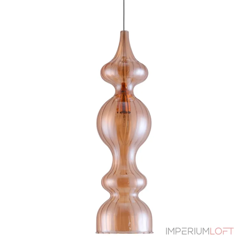 Подвесной светильник Crystal Lux IRIS SP1 A AMBER