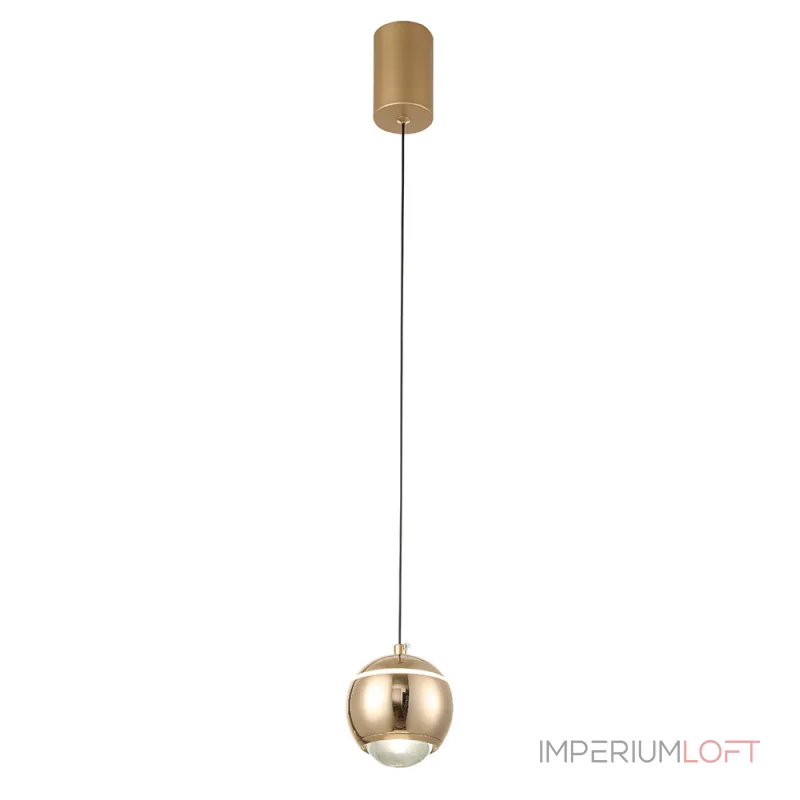 Подвесной светильник Crystal Lux CARO SP LED GOLD