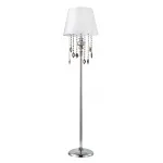 Торшер Crystal Lux MERCEDES PT1 CHROME/SMOKE от ImperiumLoft