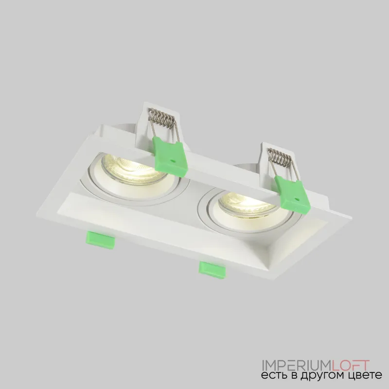 Светильник встроенный Crystal Lux CLT 068C2 WH