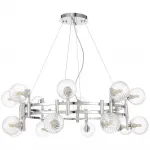 Подвесная люстра Crystal Lux LUXURY SP16 CHROME