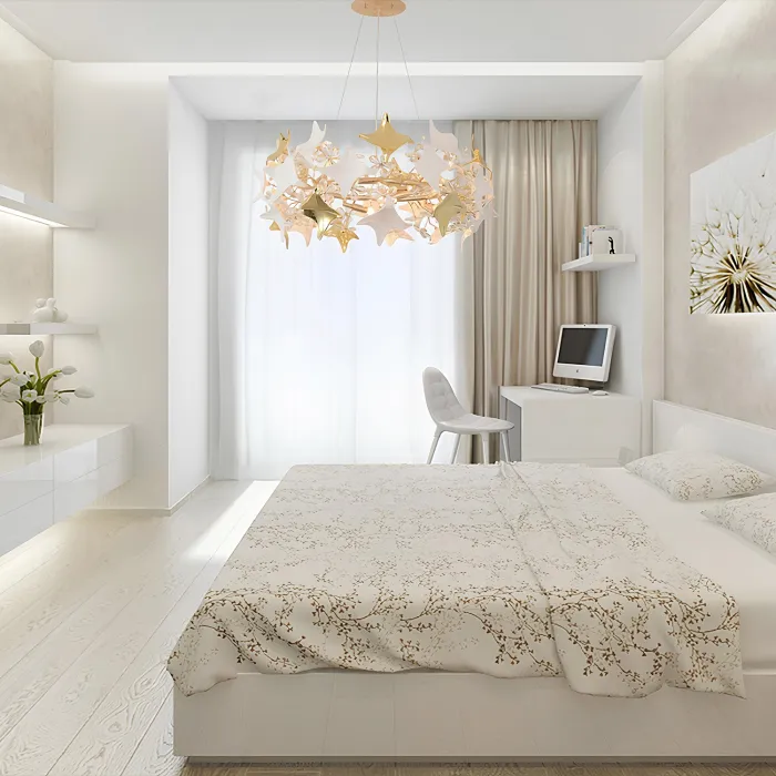 Люстра Crystal Lux LETISIA SP8 GOLD от ImperiumLoft